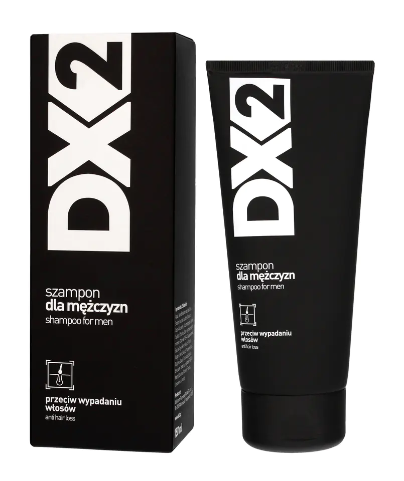 ⁨DX2 Hair shampoo for men against hair loss 150 ml⁩ at Wasserman.eu