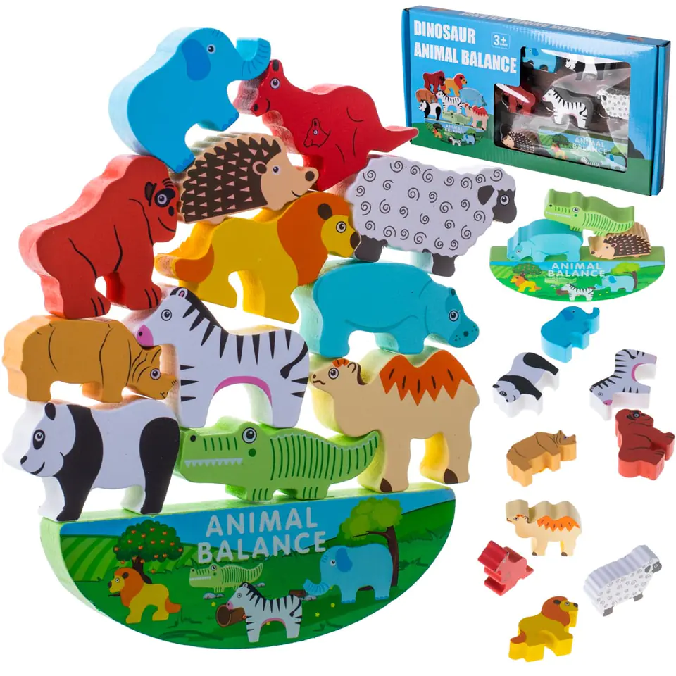 ⁨Puzzle game balancing animals safari⁩ at Wasserman.eu