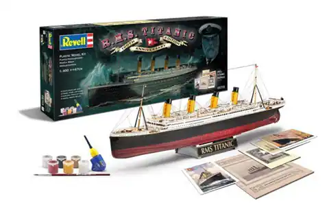 ⁨Plastic model R.M.S. Titanic 100th Anniversary⁩ at Wasserman.eu