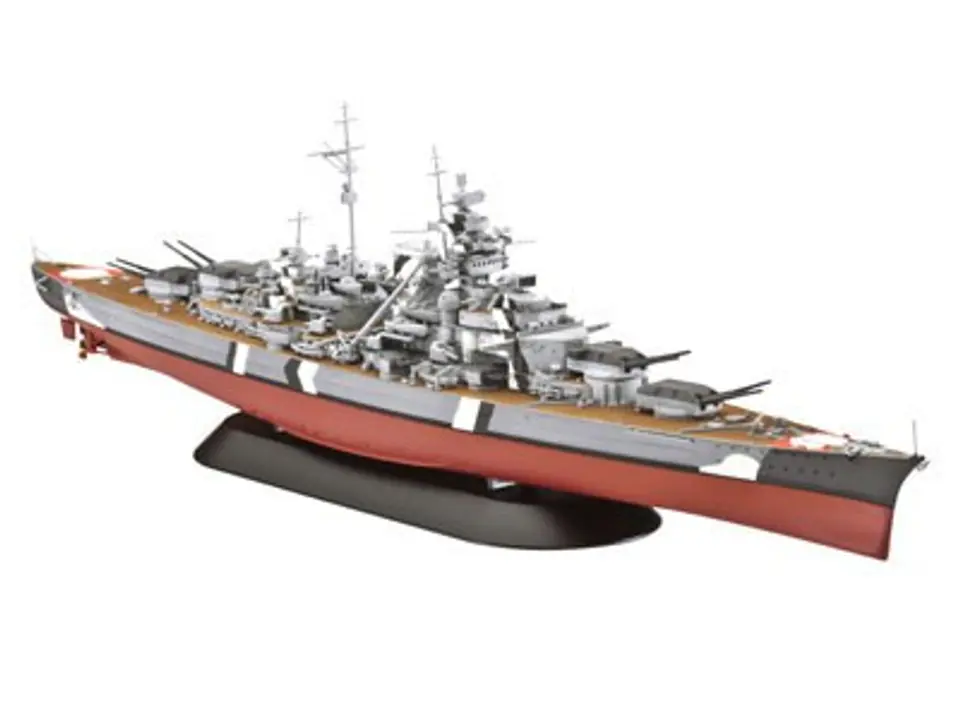 ⁨Ship 1:700 05098 Battleship Bismarck Revell⁩ at Wasserman.eu