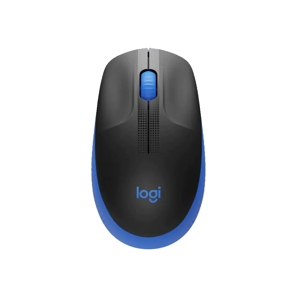 ⁨MYSZ LOGITECH NANO WIRELESS MOUSE M190 BLUE⁩ w sklepie Wasserman.eu