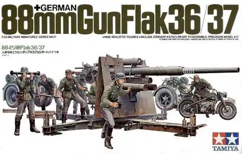 ⁨German 88mm Gun Flak 36.37⁩ at Wasserman.eu