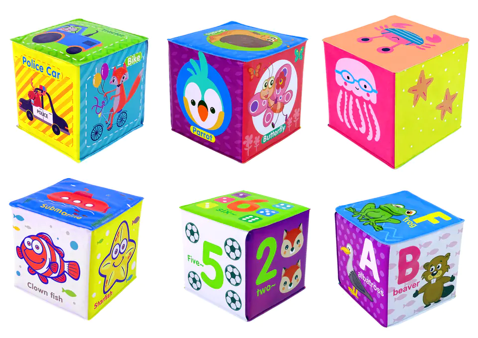 ⁨Educational foam blocks for toddlers puzzle pictures⁩ at Wasserman.eu