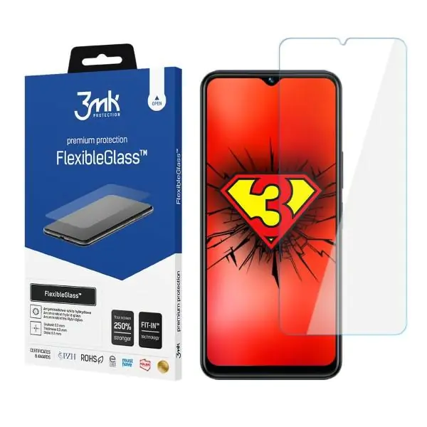 ⁨3MK FlexibleGlass Motorola Moto E22 Hybrid Glass⁩ at Wasserman.eu