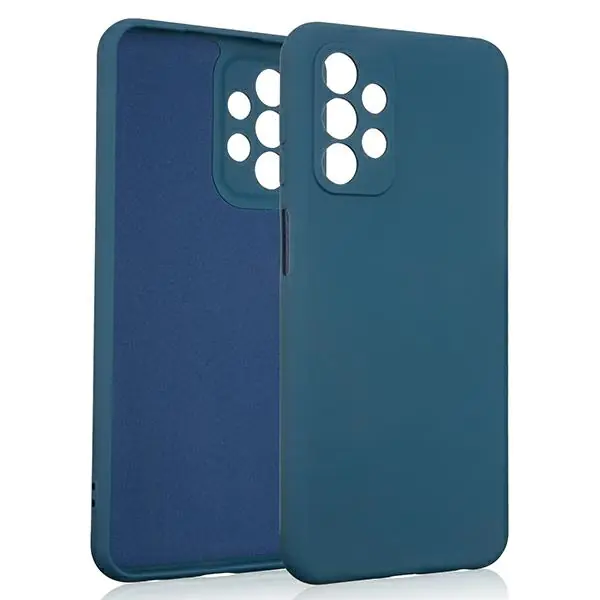 ⁨Beline Case Silicone Samsung A23 5G A236 blue/blue⁩ at Wasserman.eu