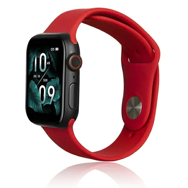 ⁨Beline pasek Apple Watch Silicone 38/40/41mm czerwony /red⁩ w sklepie Wasserman.eu