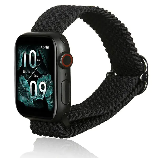 ⁨Beline pasek Apple Watch Textile 42/44/45/49mm czarny /black⁩ w sklepie Wasserman.eu