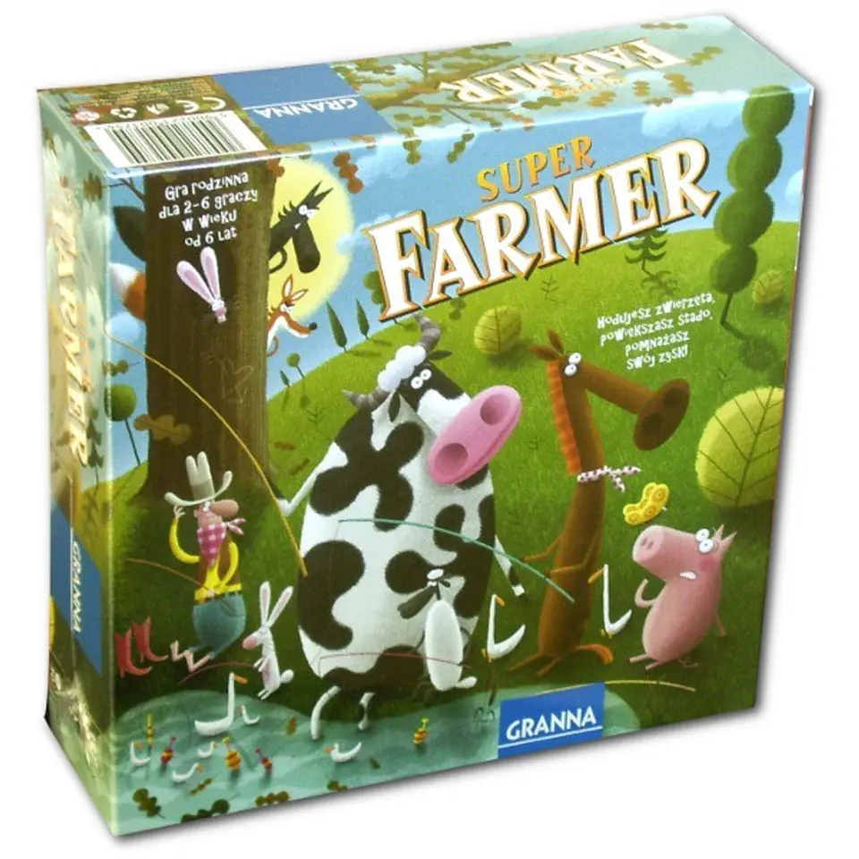 ⁨Gra Super Farmer z Rancha⁩ w sklepie Wasserman.eu