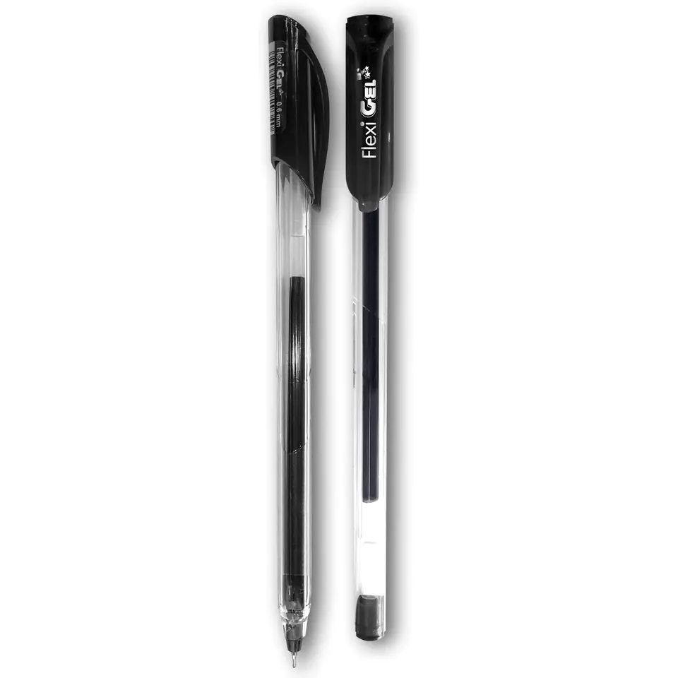 ⁨Gel pen FLEXI GEL black TT8501 PENMATE⁩ at Wasserman.eu