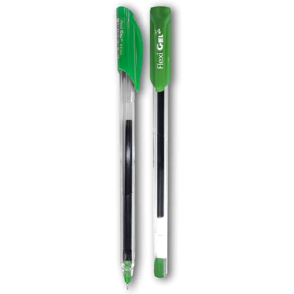 ⁨Gel pen FLEXI GEL green TT8503 PENMATE⁩ at Wasserman.eu