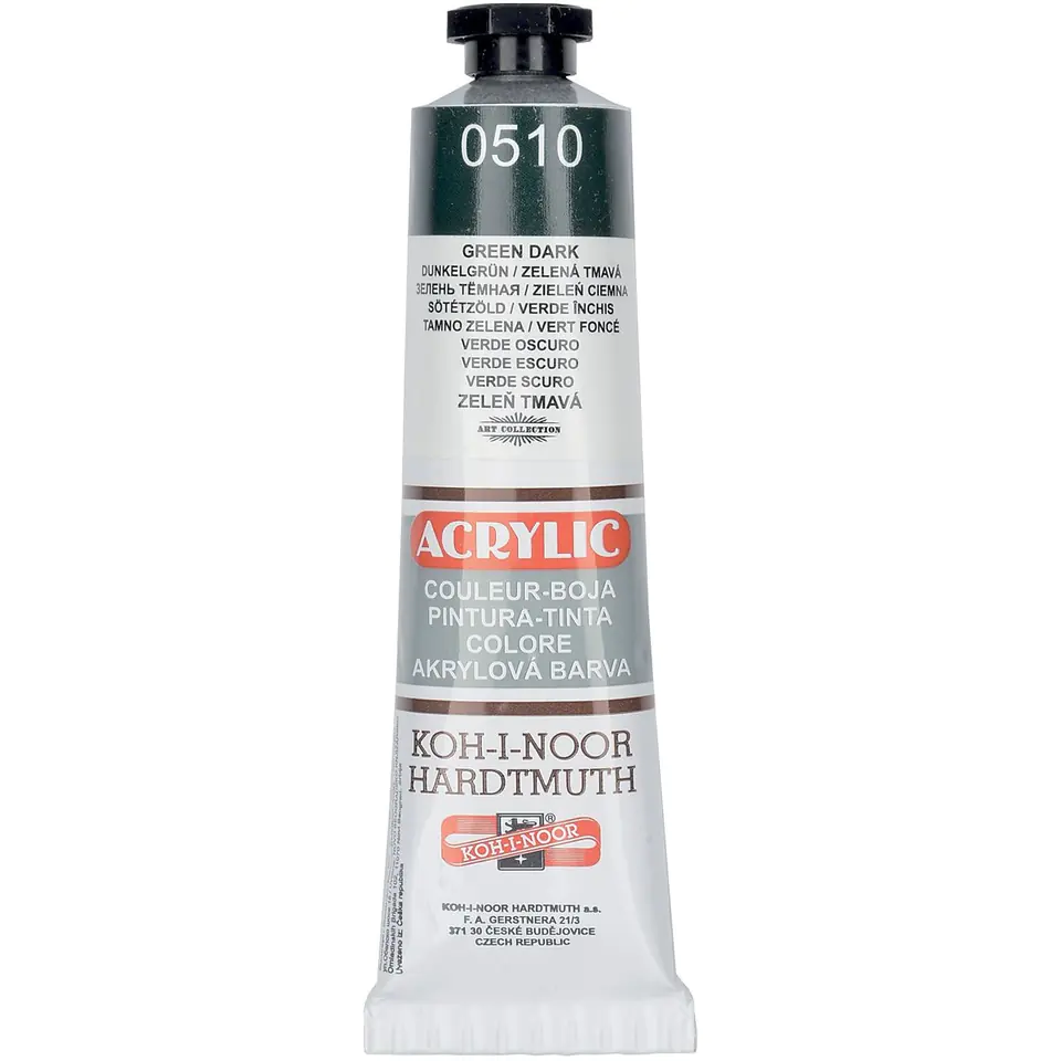 ⁨Paint ACRILIC 40ml dark green. 162720 KOH-I-NOR⁩ at Wasserman.eu