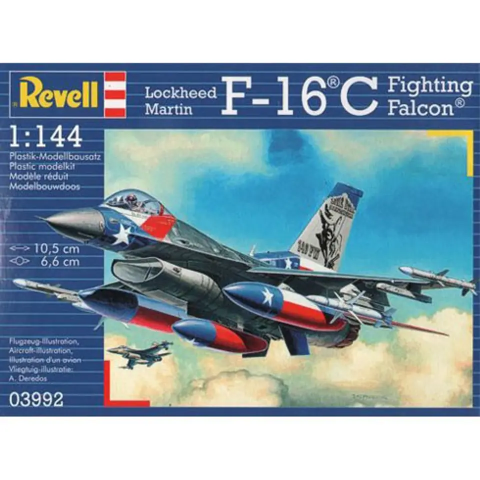 ⁨REVELL Lockheed Martin F -16C Fighting⁩ w sklepie Wasserman.eu