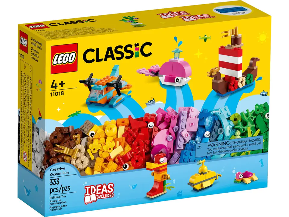 ⁨LEGO Classic 11018 Kreatywna oceaniczna zabawa⁩ w sklepie Wasserman.eu