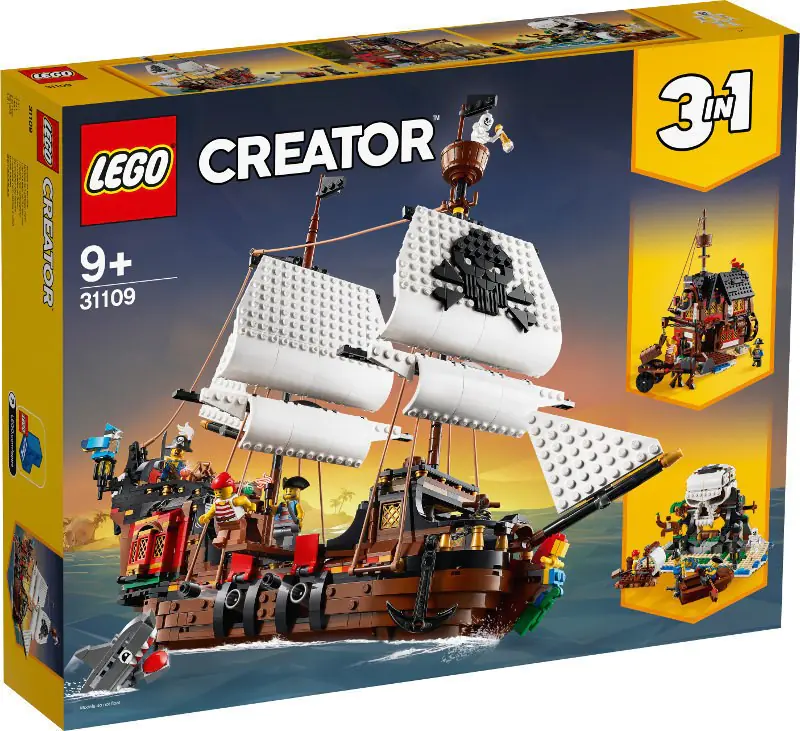 ⁨LEGO Creator 31109 Statek piracki⁩ w sklepie Wasserman.eu