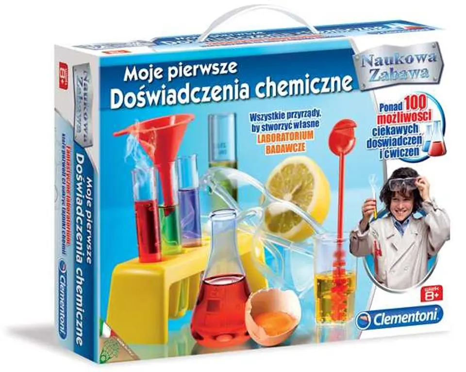 ⁨Zestaw naukowy Moje pierwsze doświadczenia chemiczne⁩ w sklepie Wasserman.eu