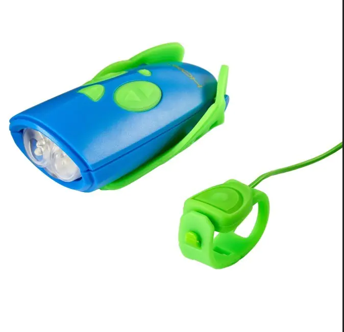 ⁨Lampka rowerowa z klaksonem HORNIT Mini GREEN - BLUE 5353GRBU⁩ w sklepie Wasserman.eu