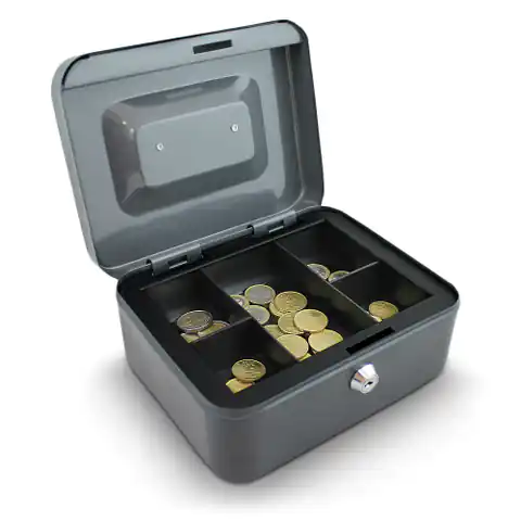 ⁨Kassette, Geldaufbewahrungsbox, Geldtransport, universell 20cm⁩ im Wasserman.eu