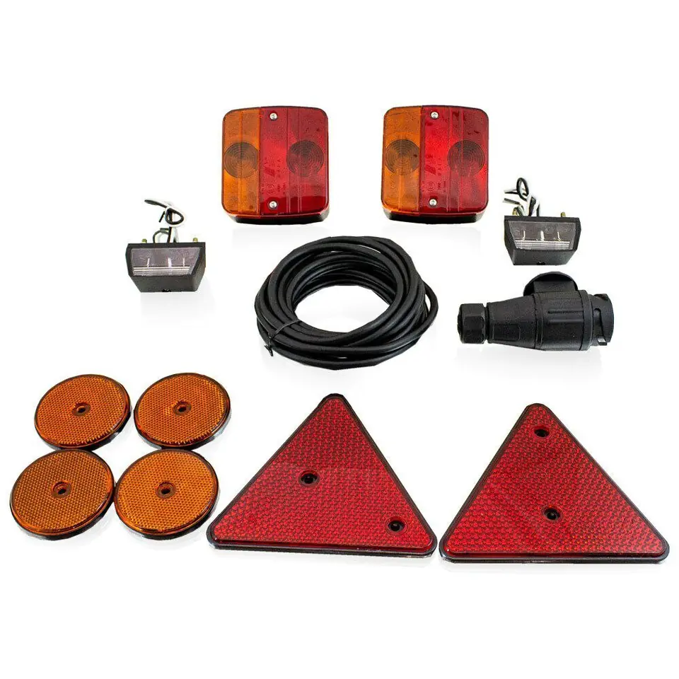 ⁨Trailer lighting kit for semi-trailers, PIN connector⁩ at Wasserman.eu