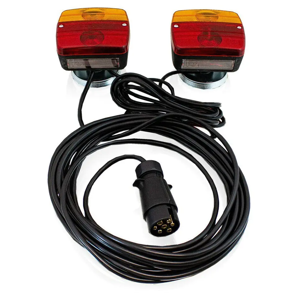 ⁨REAR LIGHTING TRAILER LIGHTS SET 7 PIN CONNECTOR⁩ at Wasserman.eu