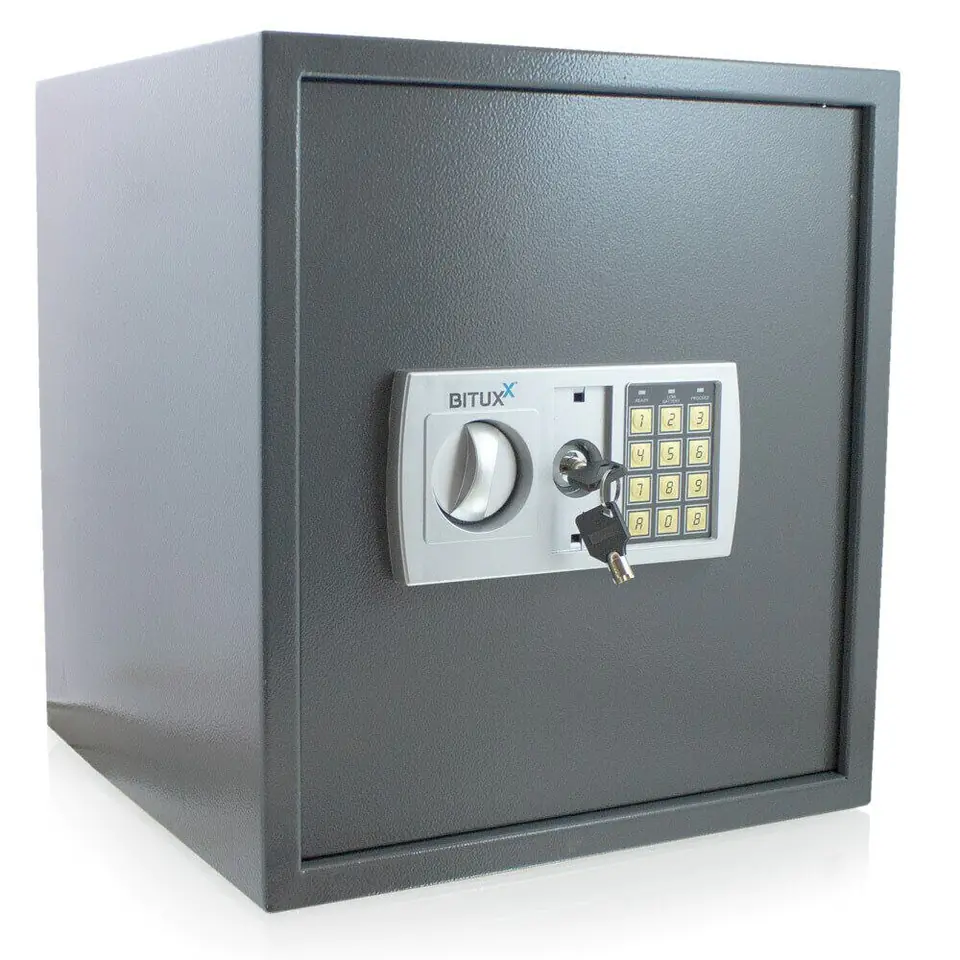 ⁨Sejf Biurowy z zamkiem Elektronicznym na PIN szafa pancerna duża XL⁩ w sklepie Wasserman.eu