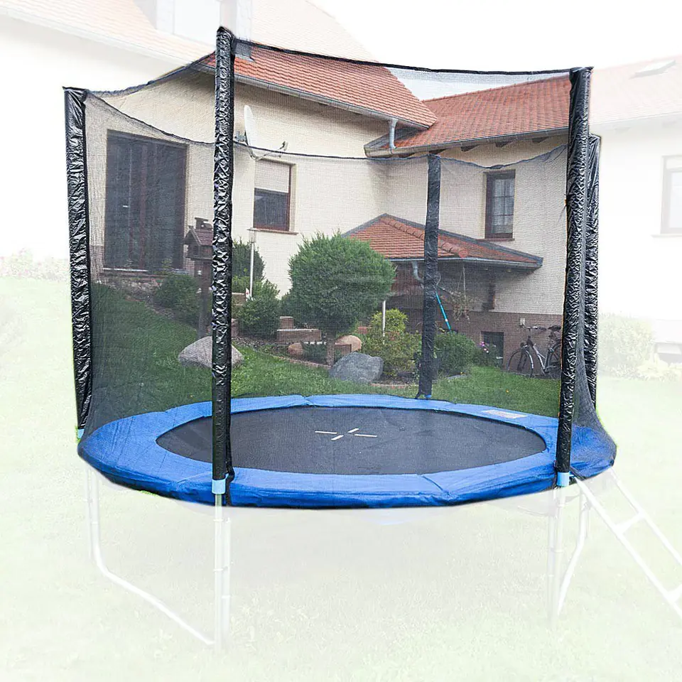 ⁨PROTECTIVE NET FOR TRAMPOLINE 244-250 CM FOR 6 POSTS EXTERNAL⁩ at Wasserman.eu