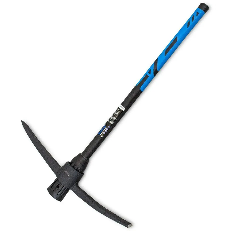 SOLID PICKAXE WITH BITUXX FIBERGLASS HANDLE STRONG AXE at Wasserman.eu