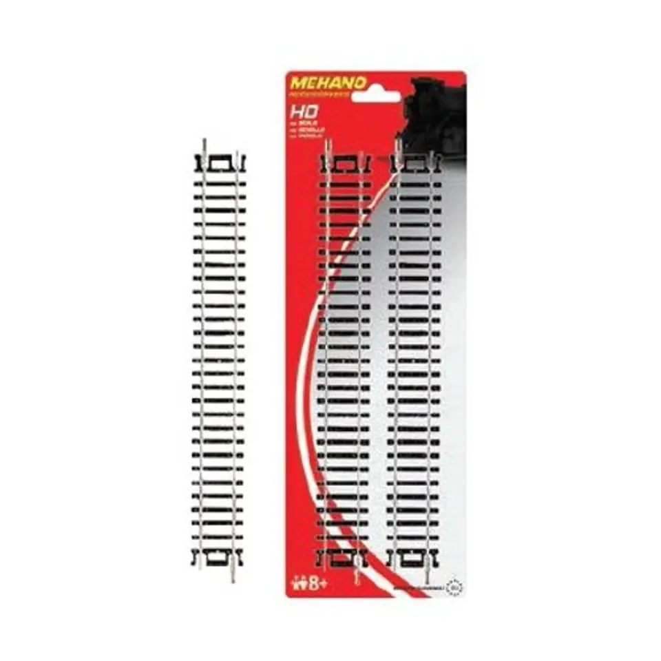 HO Straight lines 9 '(228.6 mm) -4 pcs at Wasserman.eu