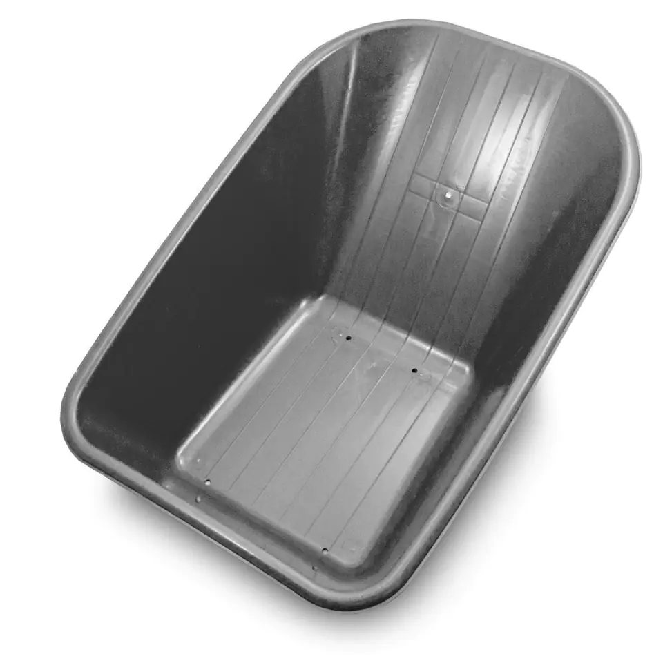 ⁨Large Plastic Wheelbarrow Trough For PVC Garden Cart 100L⁩ at Wasserman.eu