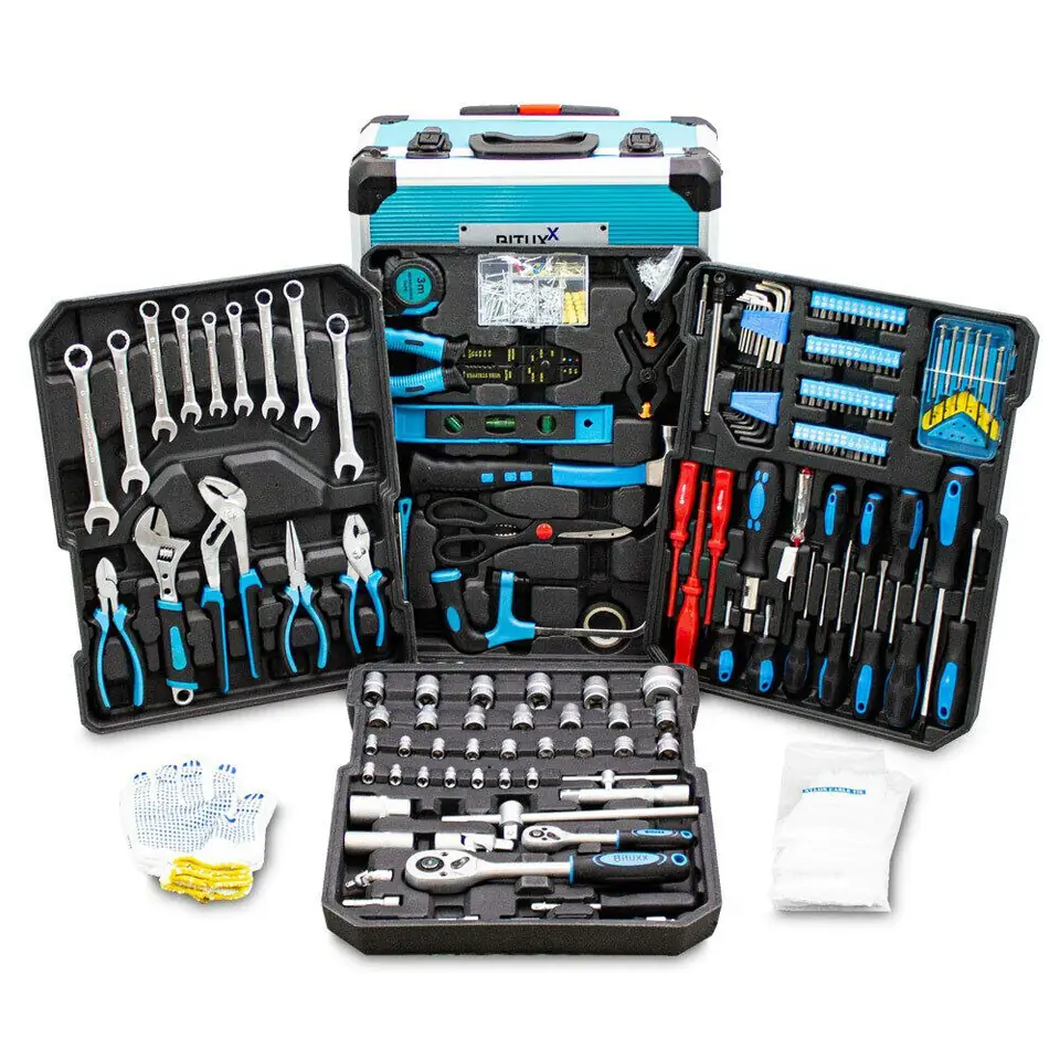 ⁨Key Tools set/1200el steel wrenches in a wheeled case⁩ at Wasserman.eu