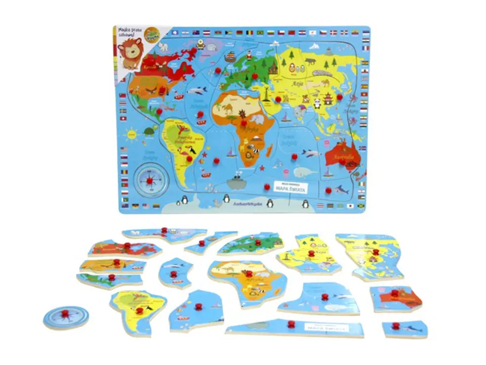 Map of the World at Wasserman.eu