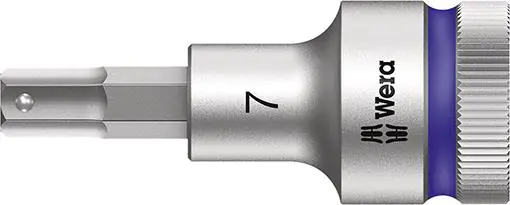 ⁨Socket wktetakowa 1/2" d.screw with nit.6-kat. with holding function, 7x60mm Wera⁩ at Wasserman.eu