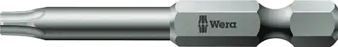 ⁨1/4" malleable-hard bit DIN3126E6,3 for Torx socket screws 10x50mm Wera⁩ at Wasserman.eu