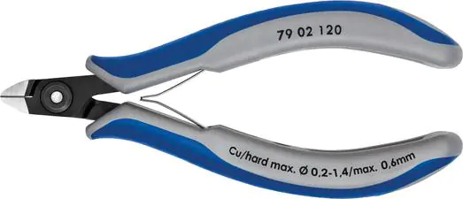 ⁨Precision side cutting pliers 7902 120mm KNIPEX⁩ at Wasserman.eu
