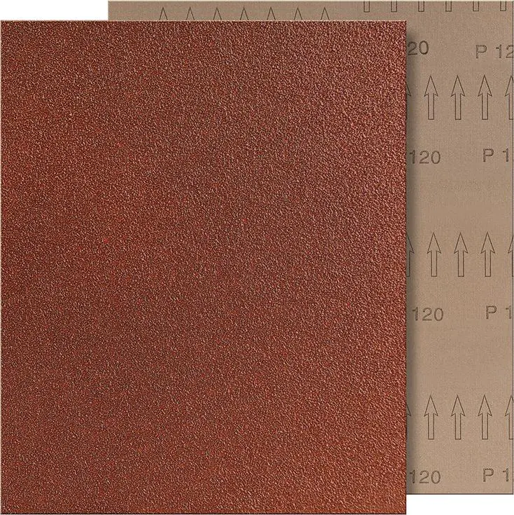 ⁨Abrasive cloth, 230x280mm K240 brown VSM⁩ at Wasserman.eu