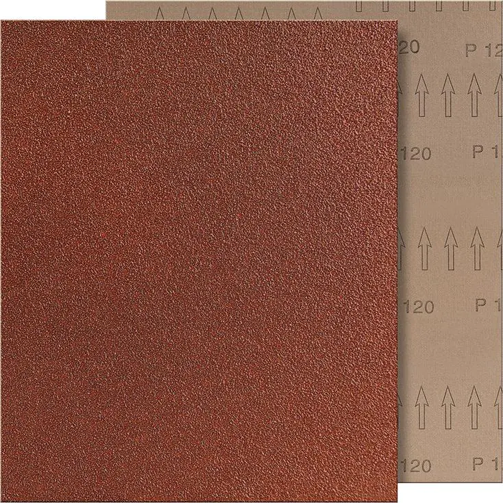 ⁨Abrasive cloth, 230x280mm K400 brown VSM⁩ at Wasserman.eu