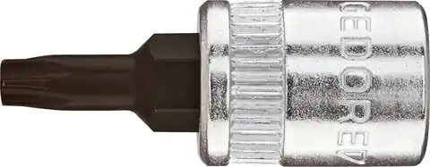 ⁨Socket 1/4" d.screw with socket TORX 20x30,5mm GEDORE⁩ at Wasserman.eu