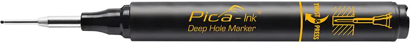 ⁨Marker for deep holes Pica-Ink, black Pica⁩ at Wasserman.eu