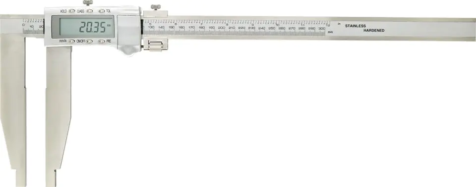 ⁨Workshop caliper, digital, without upper jaws. with precise adjustment 500mm⁩ at Wasserman.eu