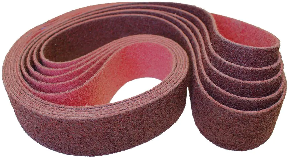⁨Tasma scierna z wlokniny nylonowa/korund 12x520mm K180 VSM⁩ w sklepie Wasserman.eu