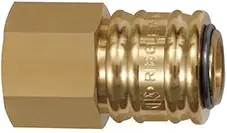 ⁨Brass quick coupler, diameter 7,2mm, internal thread G 3/8" RIEGLER⁩ at Wasserman.eu