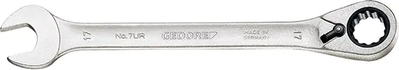 ⁨Klucz płaski 8mm, z przełączaną grzechotką pierścieniową, GEDORE⁩ w sklepie Wasserman.eu