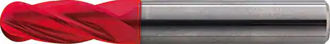⁨Frez trzpieniowy pełnowęglikowy promieniowy 4-ostrza z powłoką FIRE 8mm GÜHRING⁩ w sklepie Wasserman.eu