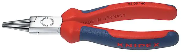 ⁨Szczypce okrągłe, 160 mm, 22 05 160, KNIPEX⁩ w sklepie Wasserman.eu