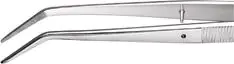 ⁨Pinceta precyzyjna, 155mm, spiczasta, z zagiętymi końcówkami, niklowana, 92 34 36, KNIPEX⁩ w sklepie Wasserman.eu