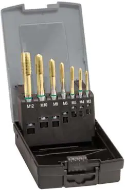 ⁨Zest.gwintownikow maszyn.DIN371 HSSE TiN, typ UNI ksztalt B M3-M12 GÜHRING⁩ w sklepie Wasserman.eu