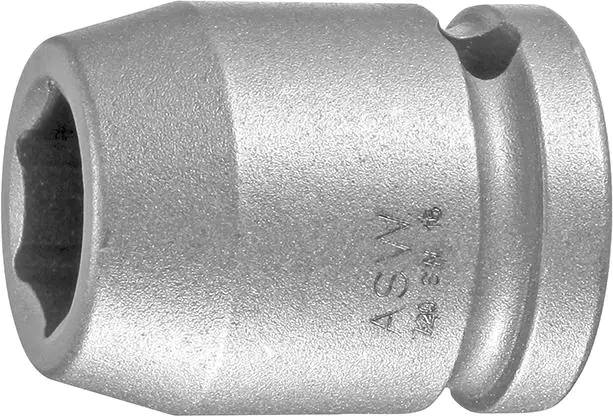 ⁨Impact socket wrench replaceable tip, 1/2" 16mm ASW⁩ at Wasserman.eu