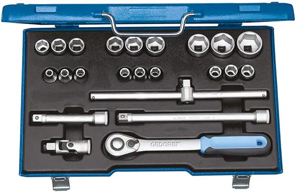 ⁨Socket configuration 1/2" 19EMU-20, 23-piece GEDORE⁩ at Wasserman.eu