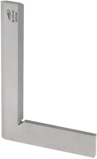 ⁨Katownik krawedz.,precyz.DIN875/00C stal nierdz. 50x40mm HP⁩ w sklepie Wasserman.eu