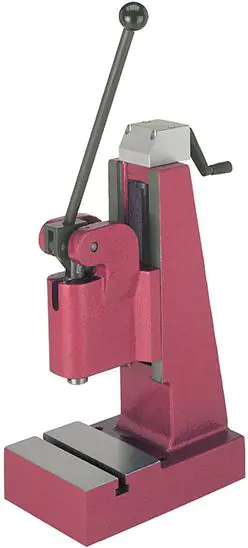 ⁨Hand buckle press 2600kp, travel 60mm Berg + Schmid Pressentechnik⁩ at Wasserman.eu