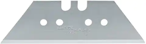 ⁨Standard trapezoidal blade0,65mm,10 pcs in reverse. LUTZ BLADES⁩ at Wasserman.eu